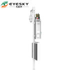 Sistema en línea del diseño de EYESKY del aire de la calidad del detector de polvo de la concentración del detector del monitor al aire libre único del polvo