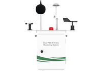 Sistema de vigilancia de la calidad del aire de Eyesky ES80A-A6 para la SO2 de la detección de la calidad del aire, NO2, CO, O3, VOC, PM2.5&amp;10, speed&amp;direction del viento
