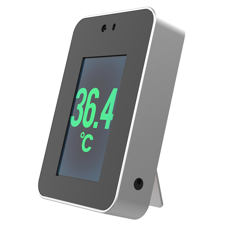 Alarma excesiva del termómetro de la venta directa de la fábrica de la temperatura de la pantalla LED de gran tamaño infrarroja sin contacto del detector